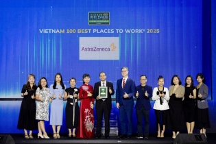 AstraZeneca Việt Nam lần thứ 7 được vinh danh trong Top 100 Nơi làm việc tốt nhất Việt Nam