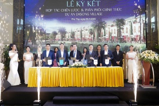 Liên minh MSH Group, Đất Xanh Miền Bắc, Trung Thực Land, AHS Property chính thức phân phối dự án Dasong Village