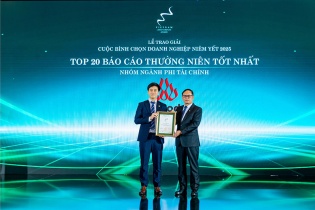 Nafoods Group tiếp tục giành cú đúp giải thưởng tại Cuộc bình chọn Doanh nghiệp niêm yết 2025