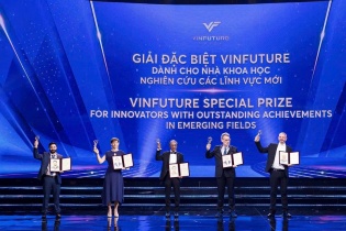 VinFuture 2025 vinh danh 4 công trình khoa học "Cùng vươn mình - Cùng thịnh vượng"