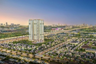 Giá nhà vượt tầm với, Diamond Boulevard trở thành lựa chọn cho người trẻ với 35 triệu/m2