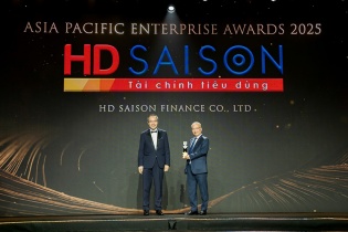 HD SAISON ghi dấu ấn tại APEA 2025 với giải thưởng Doanh nghiệp Xuất sắc châu Á