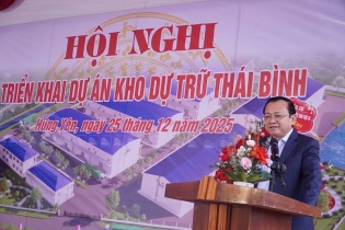 Chi cục Dự trữ Nhà nước khu vực III Triển khai dự án đầu tư kho dự trữ Thái Bình