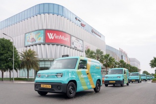 Xanh SM ra mắt dịch vụ vận chuyển hàng nội đô bằng xe tải điện