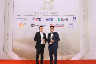 Kafi - Doanh nghiệp xuất sắc và Thương hiệu truyền cảm hứng châu Á 2025