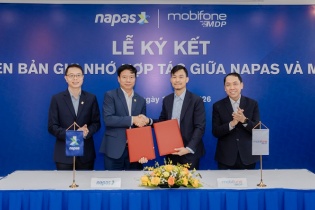 MDP và NAPAS ký Biên bản ghi nhớ hợp tác, thúc đẩy phát triển hạ tầng thanh toán quốc gia
