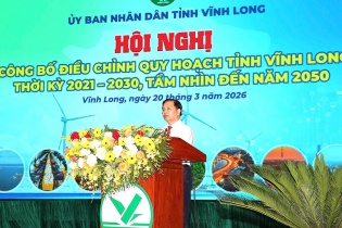 Bí thư Vĩnh Long chỉ đạo 5 nội dung trọng tâm trong thực hiện điều chỉnh Quy hoạch tỉnh