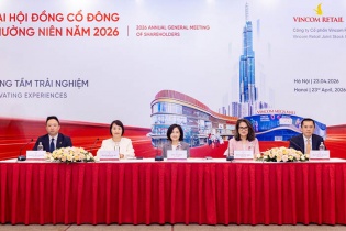 Vincom Retail đặt mục tiêu trở thành nhà phát triển và quản lý bất động sản bán lẻ hàng đầu châu Á