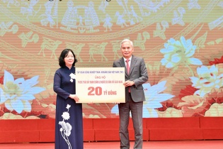 TKV ủng hộ 20 tỷ đồng chung tay chăm lo người có công với cách mạng toàn quốc năm 2026