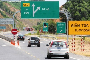 Sắp đưa vào khai thác 66 km giai đoạn I cao tốc La Sơn - Túy Loan