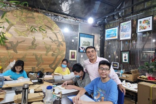 Lê Việt Cường, nhà sáng lập Vụn ART: Ghép những mảnh vụn để viết giấc mơ của người khuyết tật