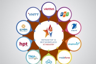Công bố Top 10 Nơi làm việc tốt nhất ngành công nghệ thông tin 2022