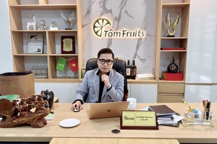 Doanh nhân Vũ Đình Phương, CEO Tôm Fruits: Bán lẻ theo mô hình “mua tận gốc, bán tận ngọn”