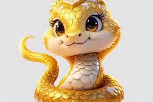 Ứng dụng công nghệ để tạo hình linh vật rắn mừng năm mới