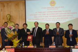 Ace Technologies đầu tư 60 triệu USD sản xuất thiết bị không dây tại Hà Nam