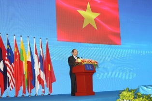 Phó Thủ tướng Nguyễn Xuân Phúc dự lễ khai mạc CAEXPO tại Nam Ninh, Trung Quốc