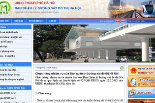 Bổ nhiệm Phó TGĐ Ban Quản lý dự án đường sắt làm Trưởng Ban Quản lý Đường sắt đô thị Hà Nội