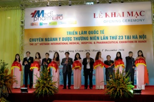 Vietnam Medi Pharm Expo 2016 chứng kiến nhiều thành tựu y học của Việt Nam và thế giới