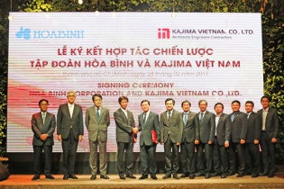 Sau Indochina Capital, Kajima bắt tay Hòa Bình Corp mở rộng thị phần xây dựng