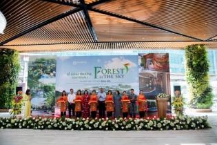 Flamingo khánh thành giai đoạn 1 Forest In The Sky - cao ốc có vườn treo