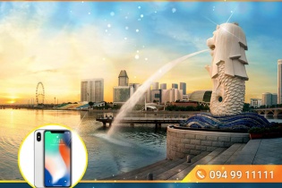 Nhận Iphone X du ngoạn Singapore khi mua căn hộ tại ICID Complex 