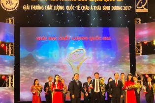 Vnsteel Thăng Long chinh phục giải thưởng Chất lượng quốc gia
