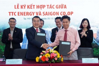 Saigon Co.op bắt tay TTC Energy triển khai hệ thống điện mặt trời áp mái