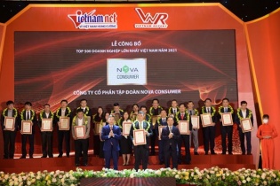 Nova Consumer vững vàng trong bảng xếp hạng 500 Doanh nghiệp lớn nhất Việt Nam 
