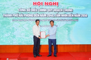 Hải Phòng: Công bố điều chỉnh Quy hoạch chung Thành phố đến năm 2040, tầm nhìn 2050