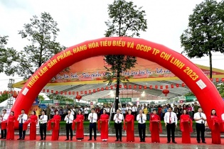 Hải Dương khai mạc triển lãm sản phẩm OCOP và thủ công mỹ nghệ
