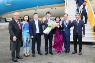 Sân bay Vân Đồn đón chuyến bay đầu tiên từ Hokkaido, Nhật Bản