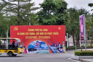 Chuẩn bị kỷ niệm 30 năm thành lập TP. Hạ Long