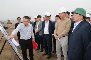 Hưng Yên tập trung thi công các dự án hạ tầng giao thông ngay sau Tết Nguyên Đán