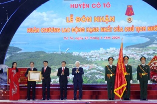 Huyện Cô Tô kỷ niệm 30 năm thành lập và khai mạc du lịch năm 2024