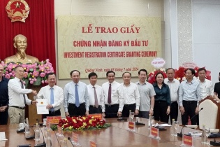 Foxconn tiếp tục rót hơn 550 triệu USD vào Quảng Ninh