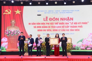 Hải Phòng đón nhận Di sản văn hóa phi vật thể quốc gia "Lễ hội Kỳ Phúc"