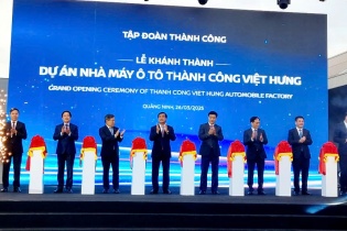 Khánh thành nhà máy ô tô Thành Công Việt Hưng sản xuất mẫu xe Skoda tại Việt Nam