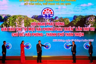 Phát động Giải báo chí “Vì một Hải Phòng phát triển” lần thứ VII