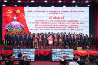 Công bố lãnh đạo chủ chốt Thành phố Hải Phòng sau hợp nhất