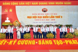 Đại hội Đảng bộ Đặc khu Cát Hải nhiệm kỳ 2025 - 2030 lần I: Mở ra giai đoạn phát triển mới