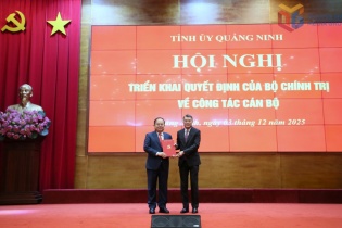 Ông Quản Minh Cường được điều động, chỉ định làm Bí thư Tỉnh uỷ Quảng Ninh