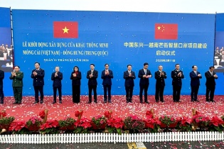 Khởi động xây dựng cửa khẩu thông minh Móng Cái (Việt Nam) - Đông Hưng (Trung Quốc) 