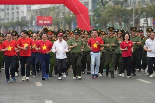Quảng Ninh: Hơn 34.000 người tham gia ngày chạy Olympic “Vì sức khỏe toàn dân - Vì an ninh Tổ quốc”