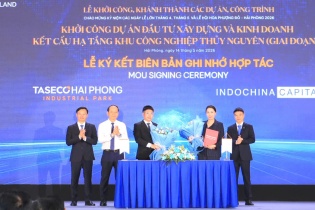 Taseco Land khởi công khu công nghiệp Thủy Nguyên quy mô gần 250 ha