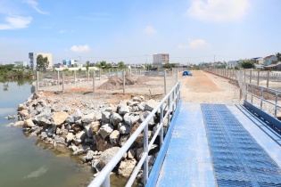 Lấn sông xây dựng công trình trái phép, một công ty ở Quảng Nam bị phạt 70 triệu đồng