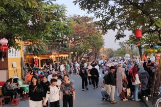 Quảng Nam đón 215.000 lượt khách tham quan trong Tết Nguyên đán