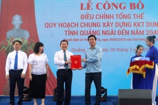 Quảng Ngãi: Công bố điều chỉnh tổng thể quy hoạch Khu kinh tế Dung Quất