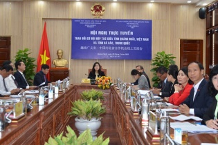 Quảng Ngãi đề xuất hợp tác phát triển ngành công nghiệp công nghệ cao với tỉnh Hà Bắc (Trung Quốc)