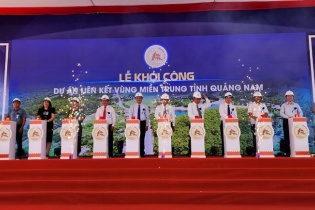 Quảng Nam: Khởi công tuyến đường liên kết vùng miền Trung, vốn 768 tỷ đồng