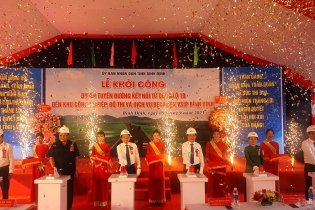 Bình Định khởi công dự án giao thông 1.171 tỷ đồng nối quốc lộ đến khu công nghiệp